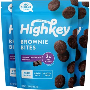 Healthy Snack HighKey Brownie Bites