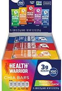 Balanced snack idea Health Warrior Chia Bars