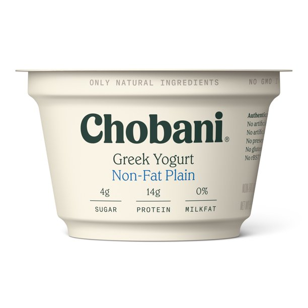 Chobani Non-Fat Plain Greek Yogurt